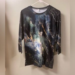 Printed 3/4 Sleeve Top NEW 🟢